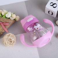 Eco-friendly Plastic  Children Custom  Water Bottles With Handle